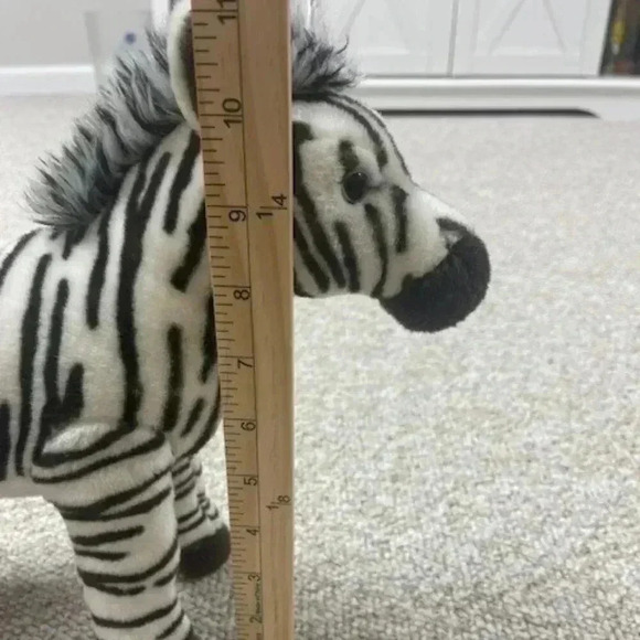 Ganz Signature Black and White Webkinz Zebra No Code - Picture 3 of 9